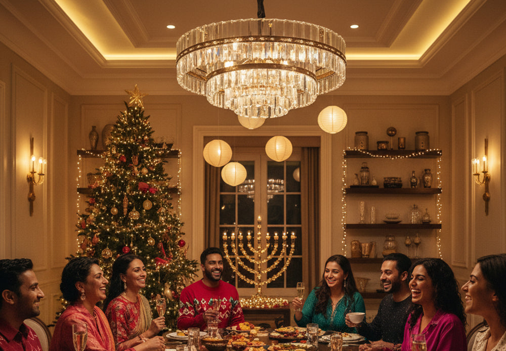 How Luxury Lighting Enhances Festive Décor Beyond Diwali