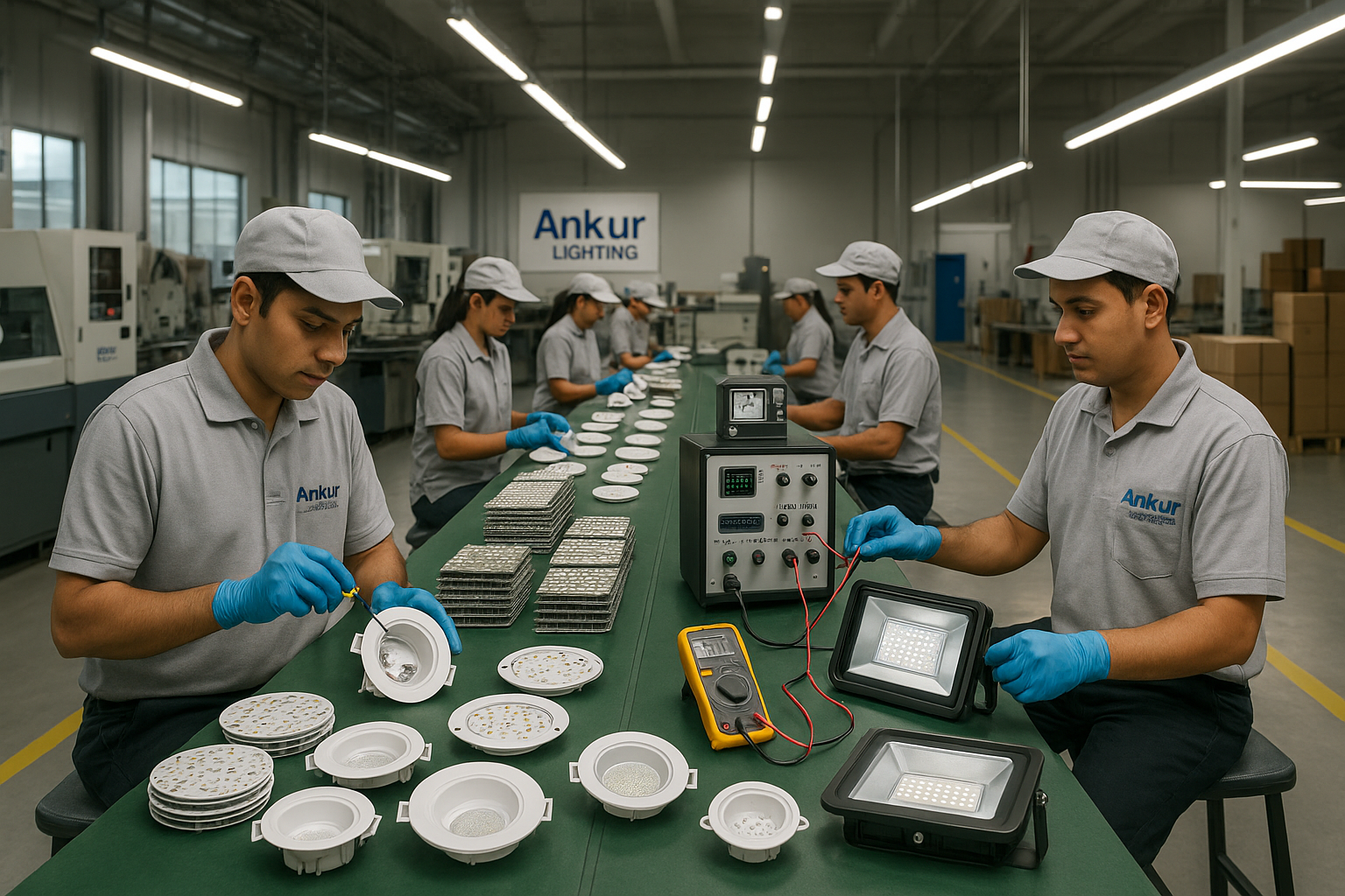 Behind the Scenes: How Ankur Lighting Manufactures Quality LED Products