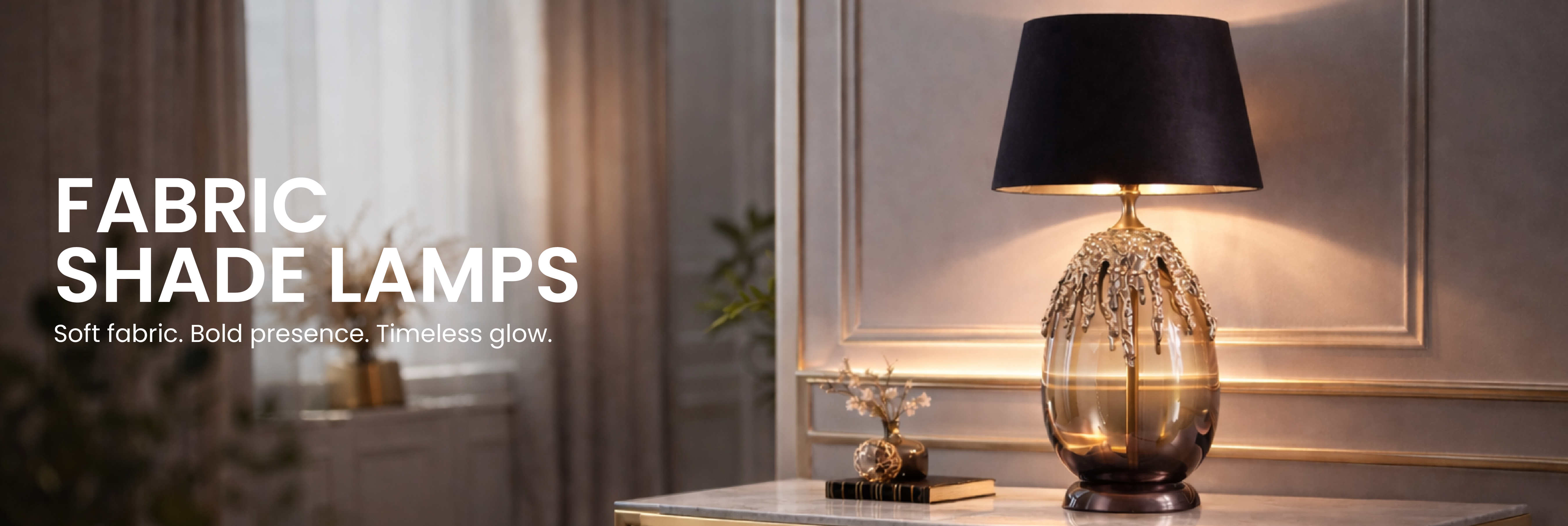 Fabric Shade Lamps