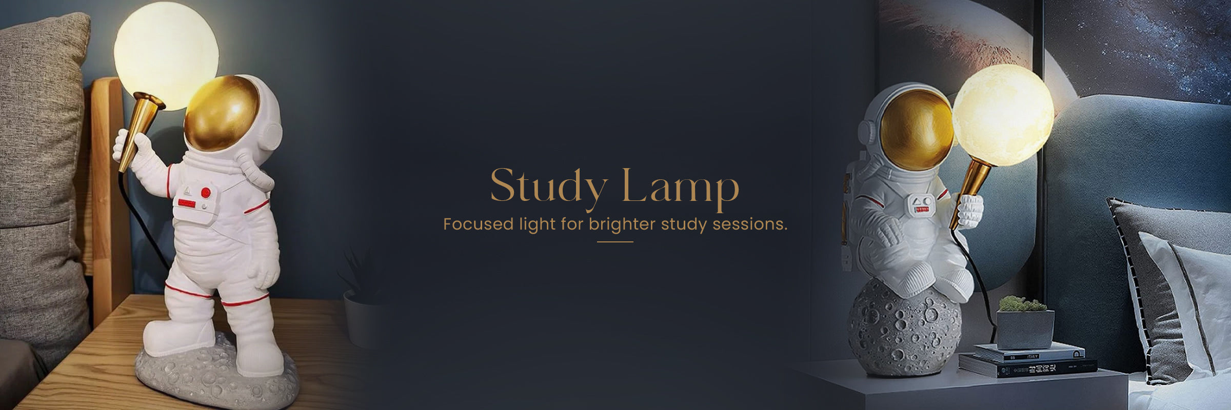 Study Glass Lamps