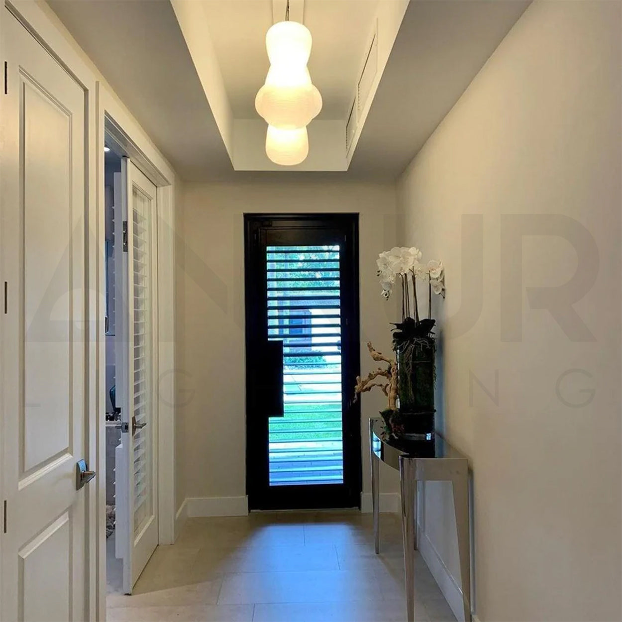 ANKUR CRAG RITUALS GLASS PENDANT LIGHT FOR RESTURANTS AND INDOOR LIGHTING