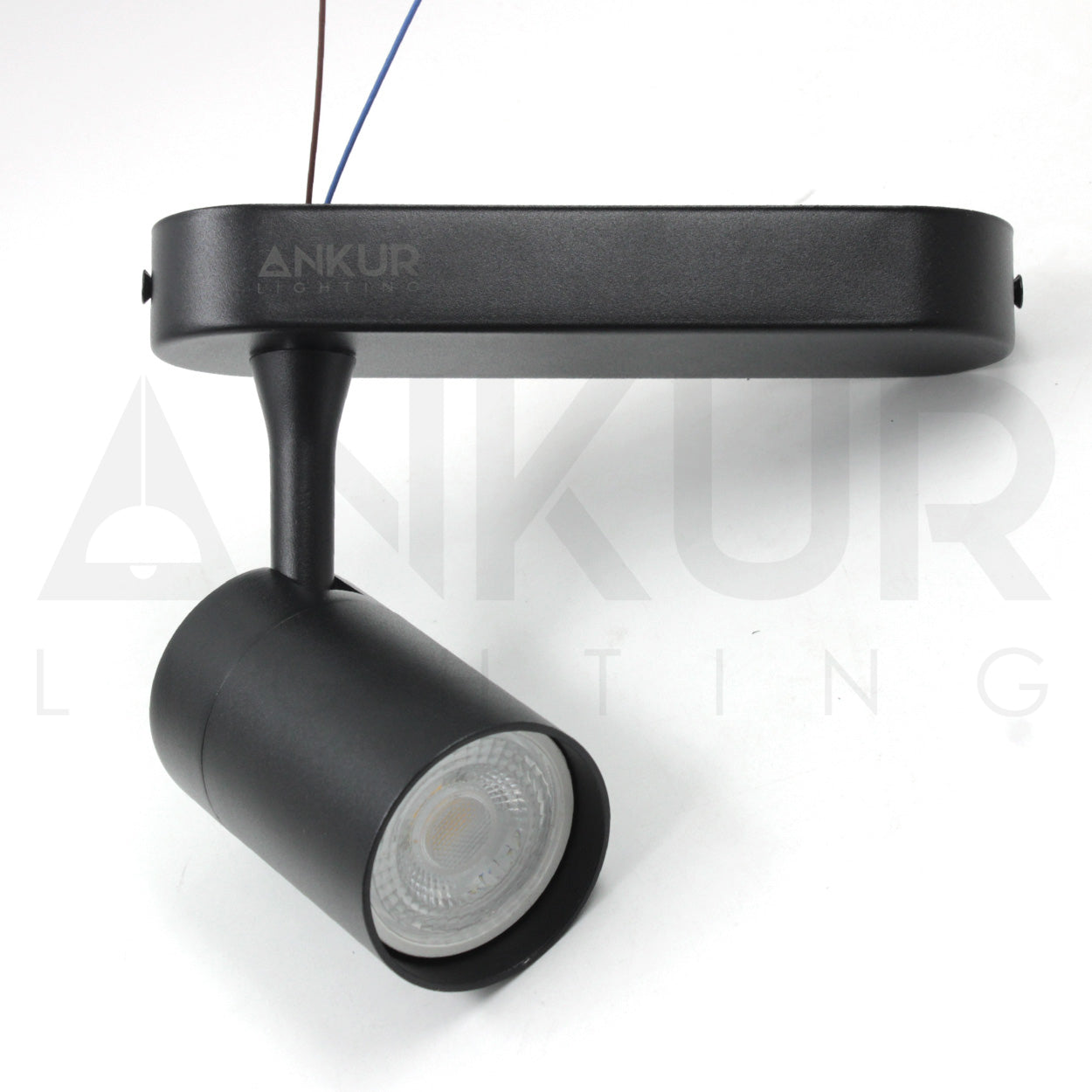 ANKUR NEBULA FLAT BASE GU10 7W TRACK LIGHT FOR HOUSING, RETAIL STORES AND SHOWROOMS