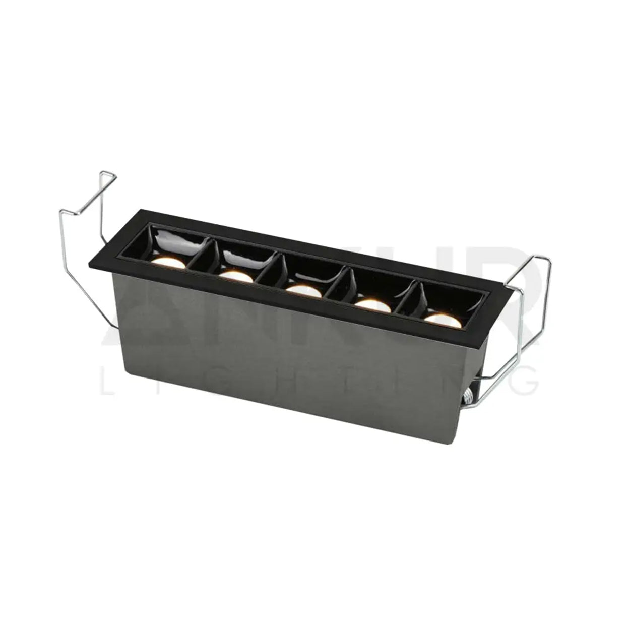 ANKUR LASERBLADE CLASSIC 5LP ANTI GLARE RECESSED LIGHT FOR OFFICE AND HOME LIGHTING