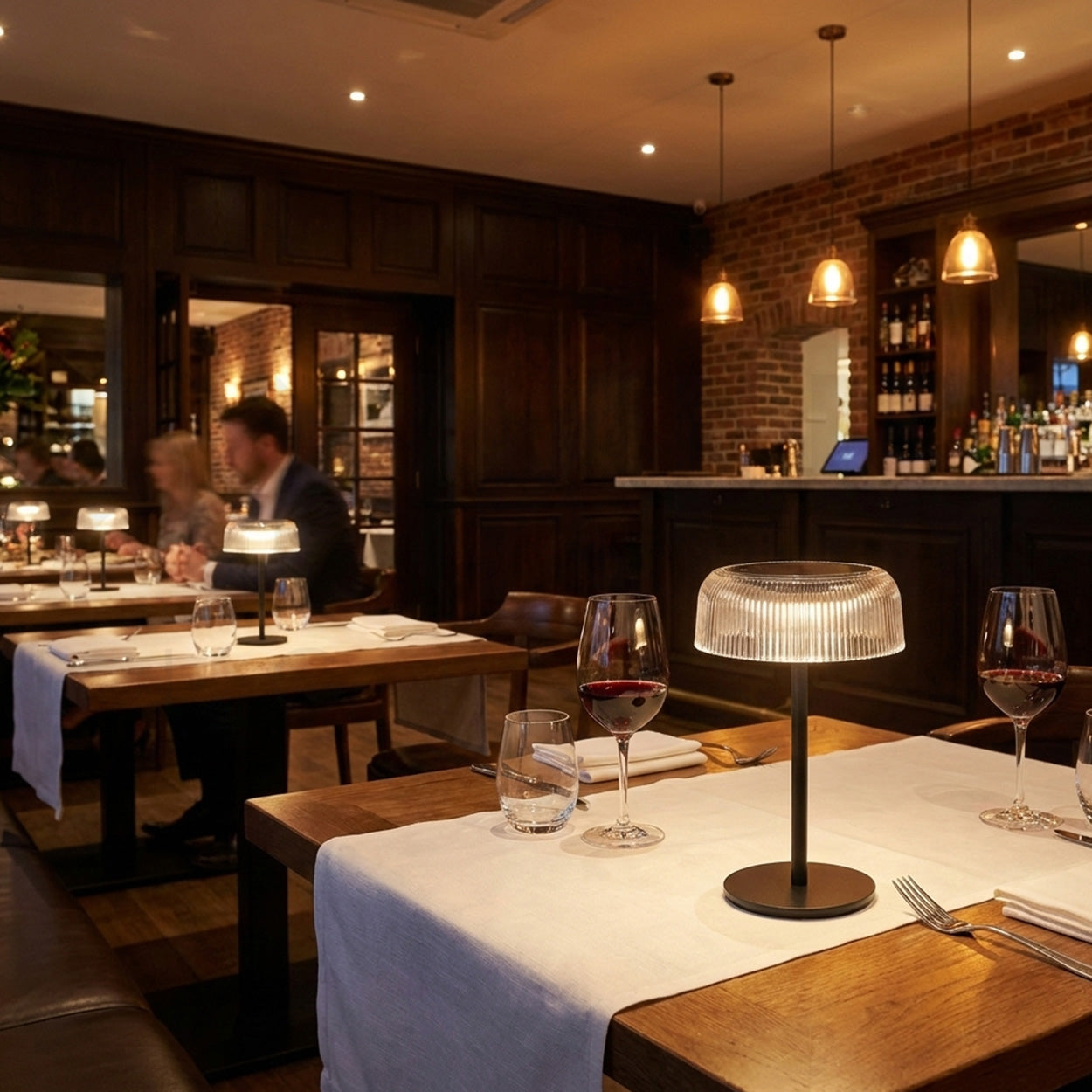 ANKUR LIANA UNPLUGGED WIRELESS TOUCH CONTROL USB CHARGING RECHARGABLE LED TABLE LAMP