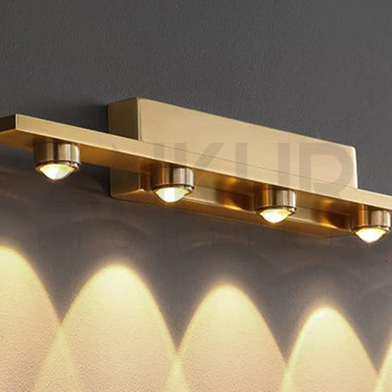 ANKUR RIVEN ANTIQUE GLARE MODERN LED MIRROR / PICTURE LIGHT