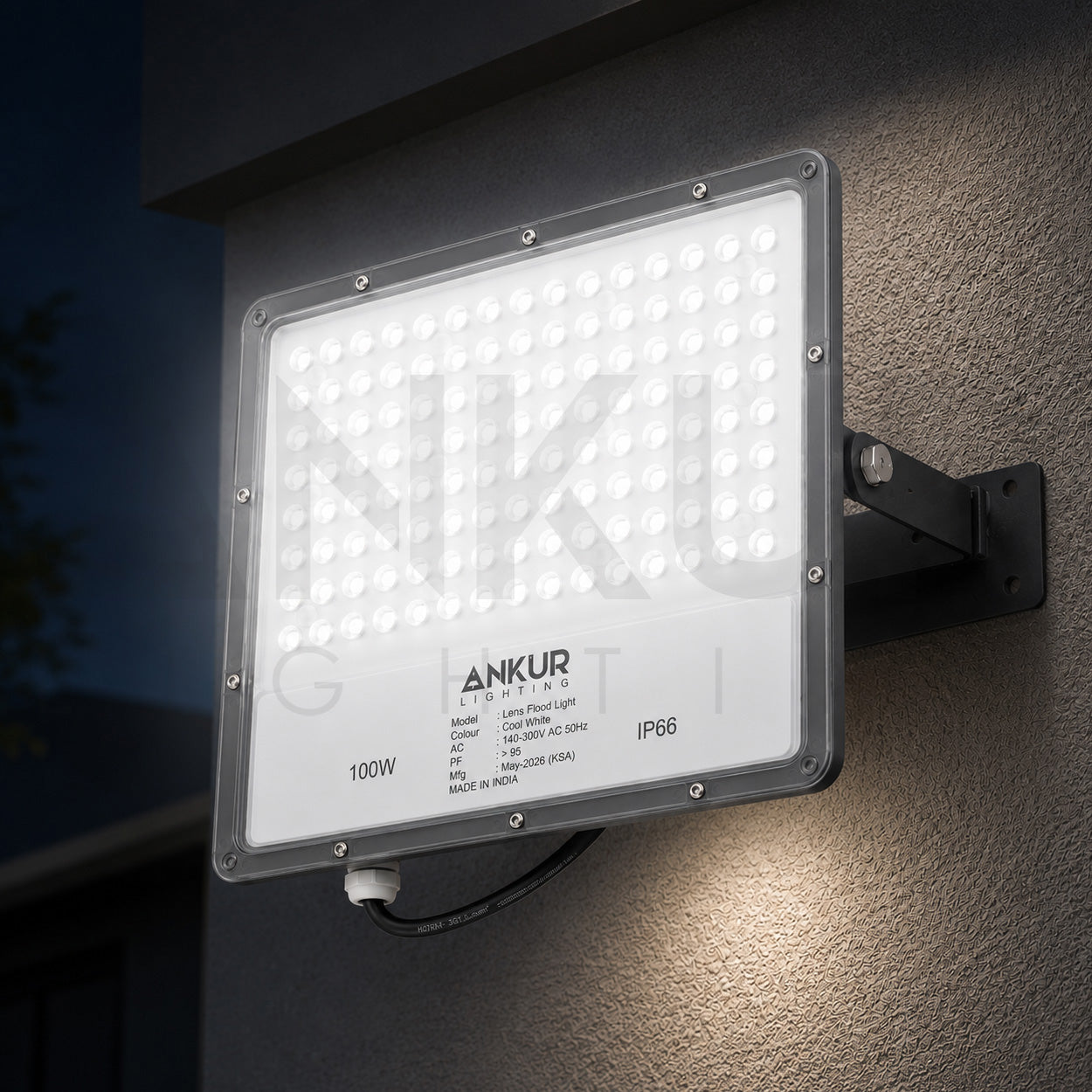 ANKUR POWERFUL AND DURABLE OUTDOOR DIAMOND REFLECTOR LED FLOOD LIGHT FOR COMMERCIAL AND DECORATIVE LIGHTING