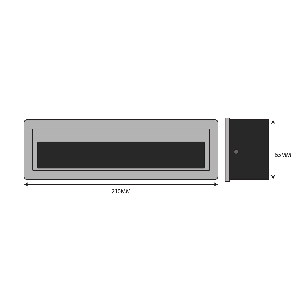 ANKUR CLOVER RECTANGLE SHAPE STEP LIGHT FOR INDOOR AND OUTDOOR LIGHTING