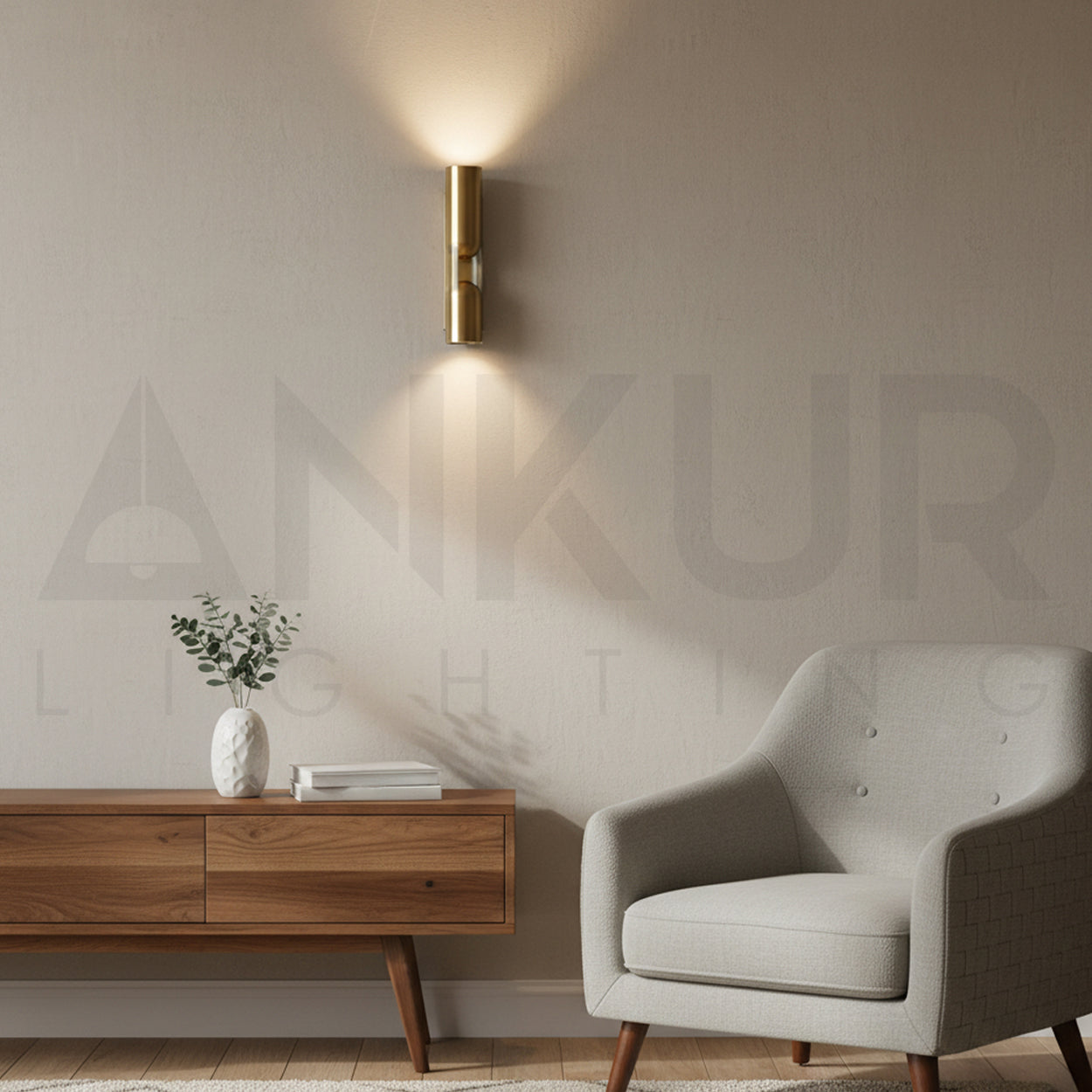 ANKUR PILOT METAL MODERN LED WALL LIGHT