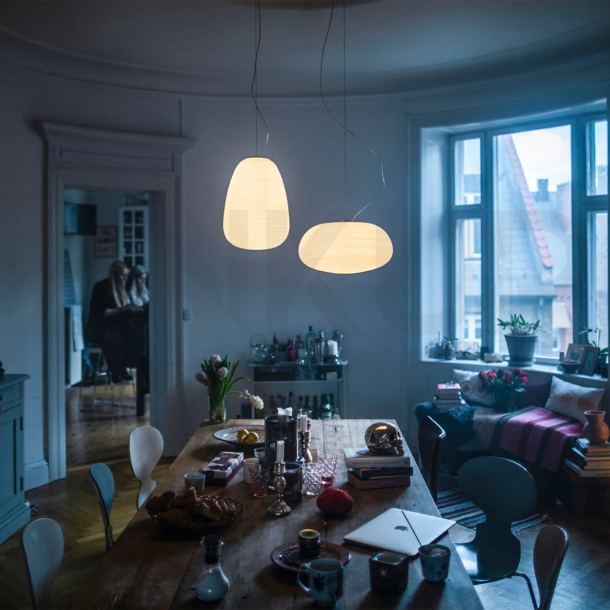 ANKUR CRAG RITUALS GLASS PENDANT LIGHT FOR RESTURANTS AND INDOOR LIGHTING