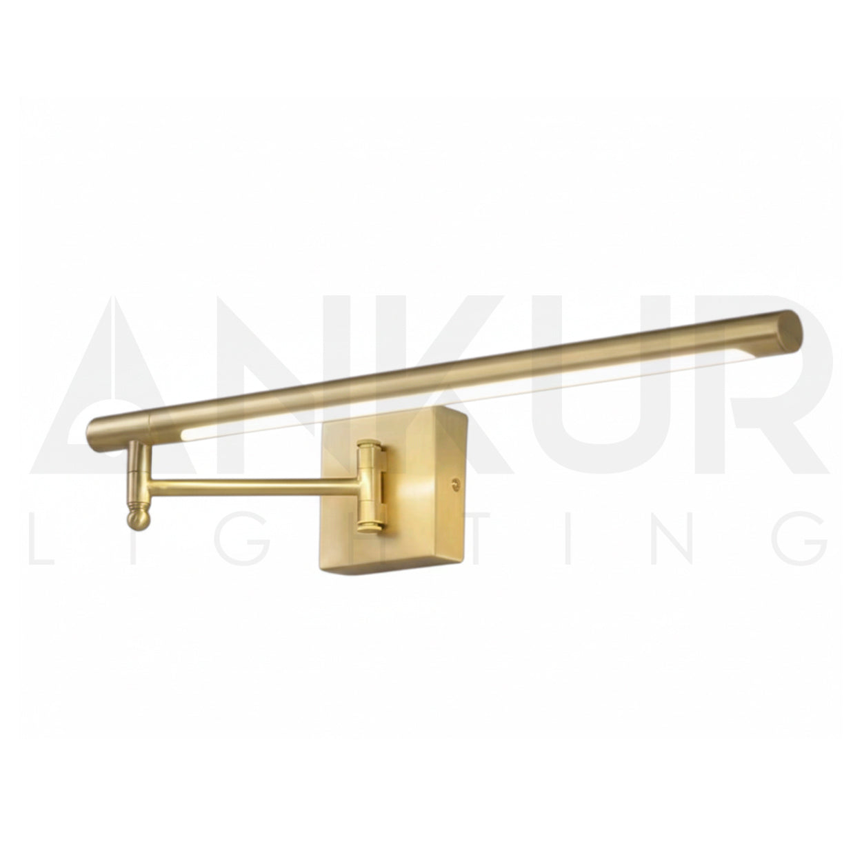 ANKUR MATTONI BRUSHED BRASS MODERN LED WALL LIGHT