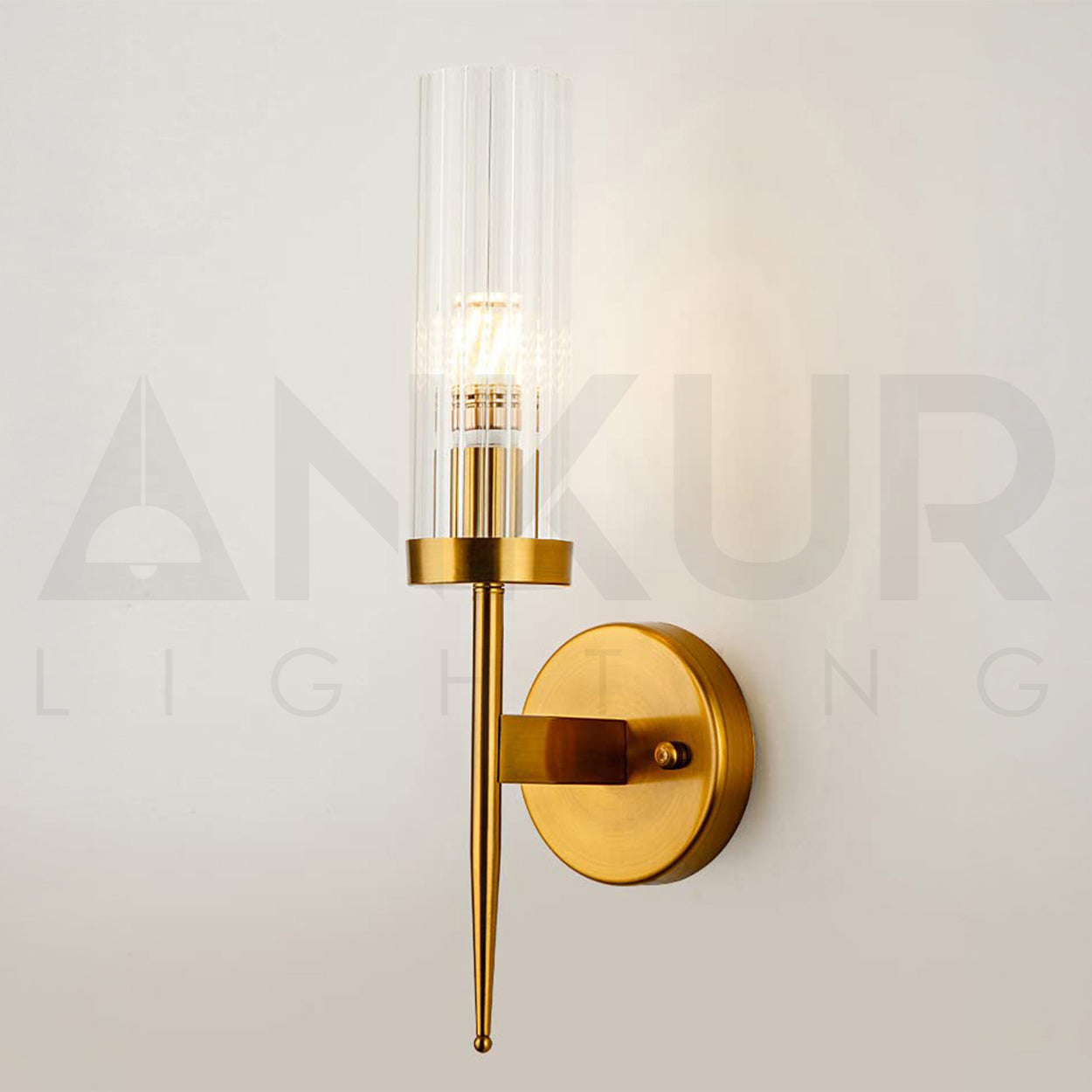 ANKUR NEXUS VINTAGE ANTIQUE BRASS WALL LIGHT