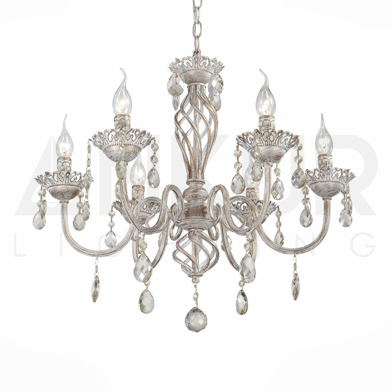 ANKUR PAPILIO CRYSTAL CHANDELIER FOR LUXURY HOME AND LIVING ROOM