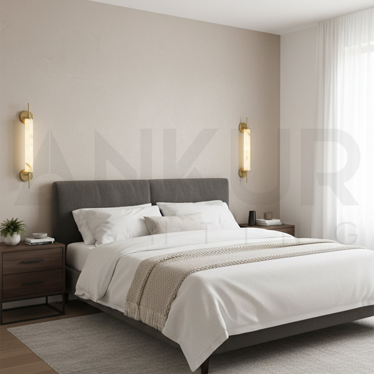 ANKUR RIVOLT MODERN STYLISH METAL FINISH WALL LIGHT FOR HOME LIGHTING