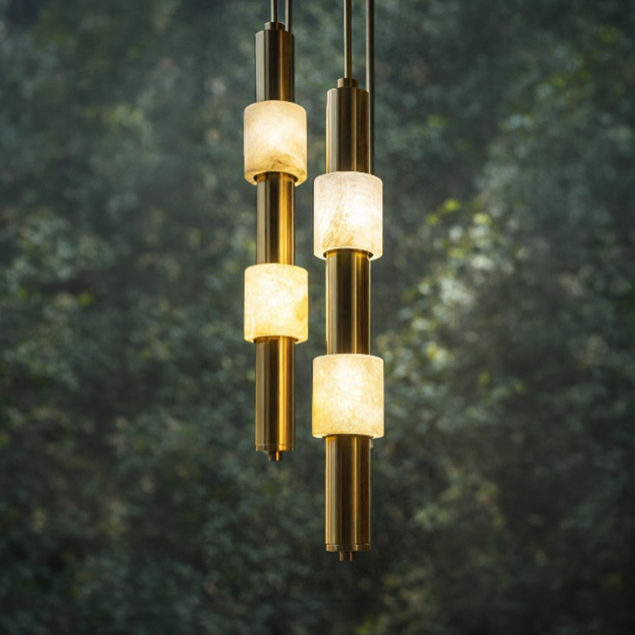 ANKUR PARIET RING METAL LED MODERN HANGING LIGHT
