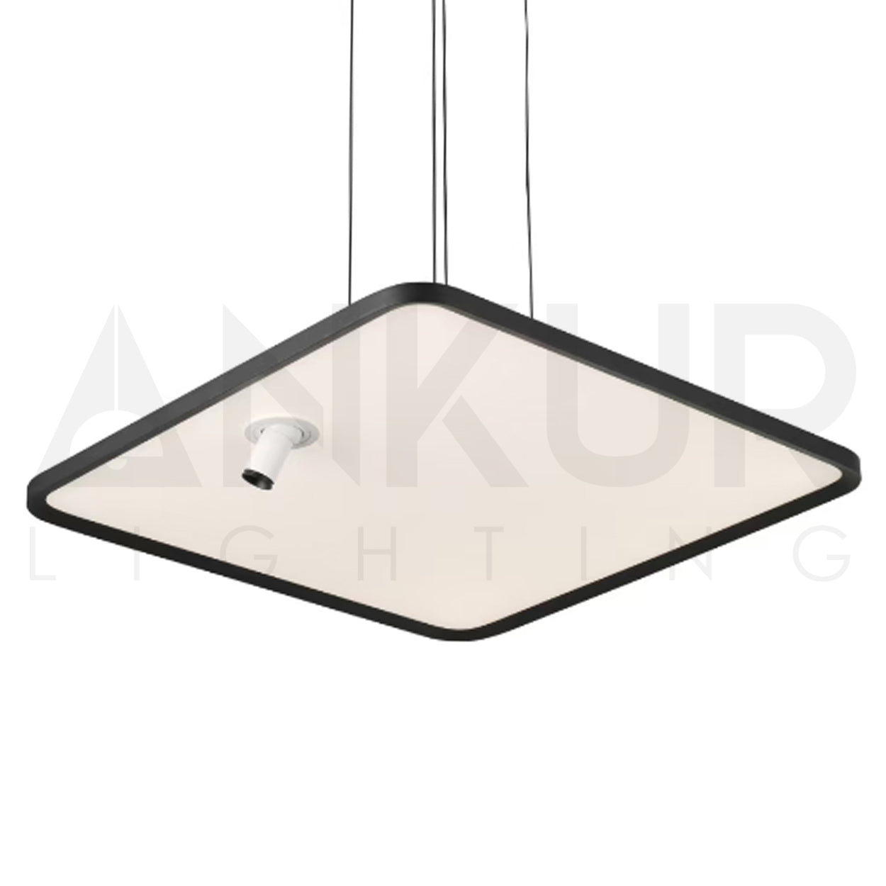 ANKUR GOCCIA SQUARE 3CCT LED WITH ADJUSTABLE LIFT FUNCTION HANGING LIGHT