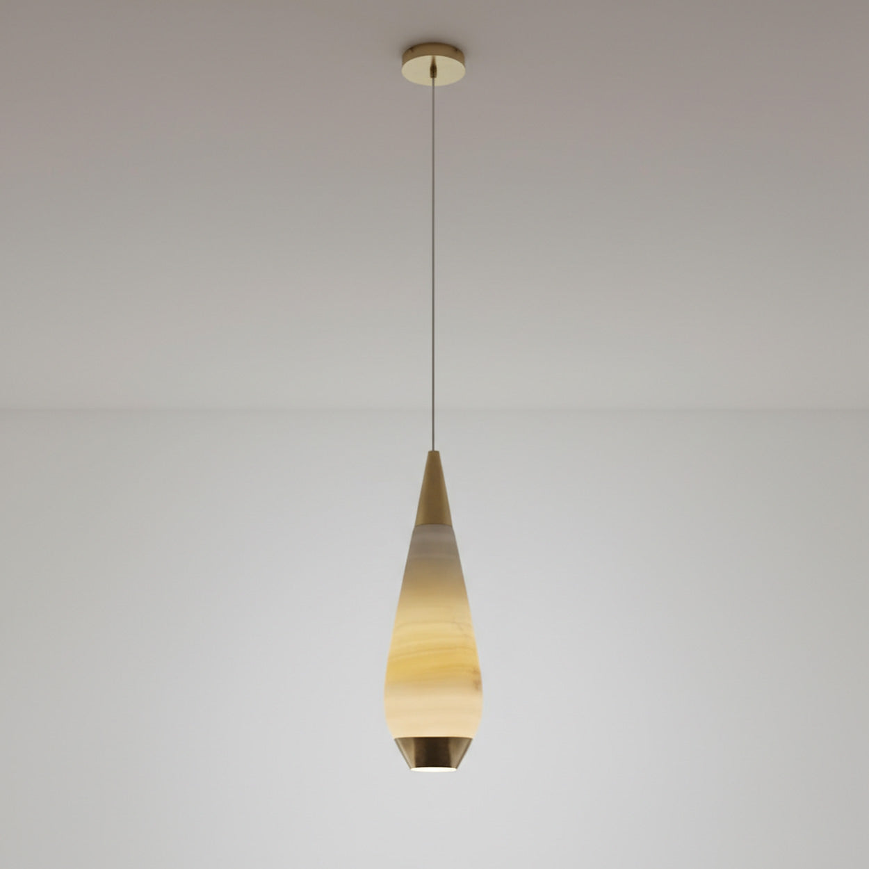 ANKUR PALAZZO ONYX MARBLE MODERN HANGING LIGHT