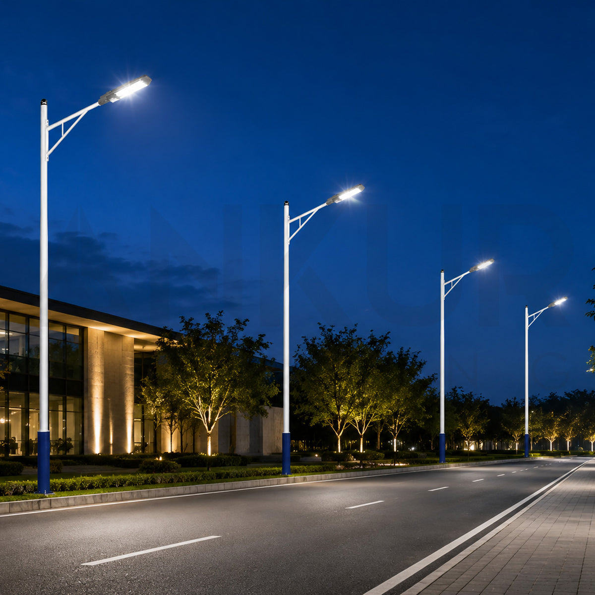 ANKUR DURABLE OUTDOOR LED STREET LIGHT FOR COMMERCIAL AND DECORATIVE LIGHTING -20W/3000K