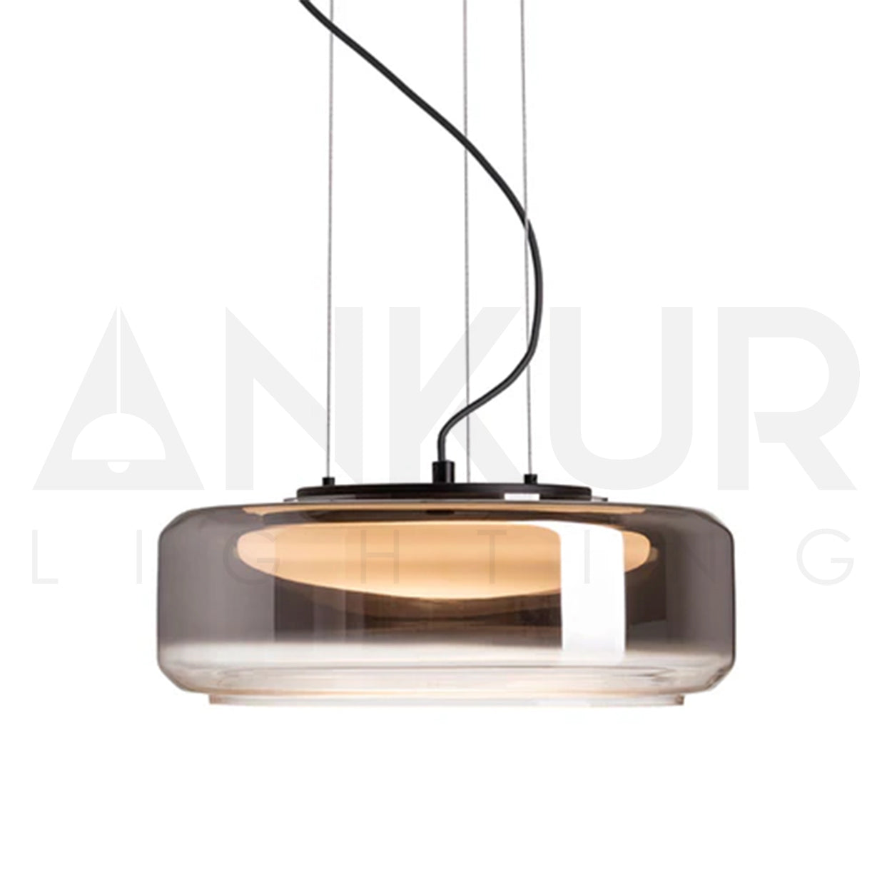 ANKUR NIMBUS MODERN STYLE LUXURY GLASS PENDANT LIGHT FOR DINING AND LIVING AREA HANGING LIGHT