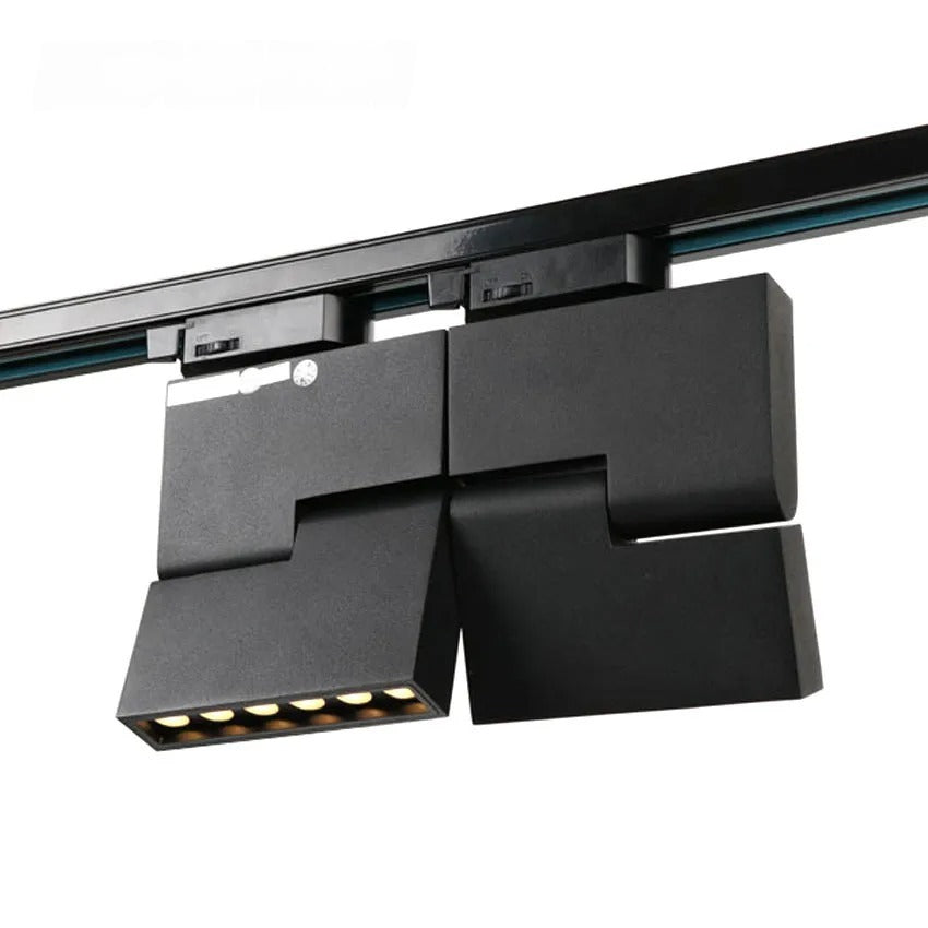 ANKUR VORTEX 6LP LASERBLADE ADJUSTABLE LED TRACK LIGHT 12W FOR SHOWROOM AND EXHIBITION HOME SPOTLIGHT