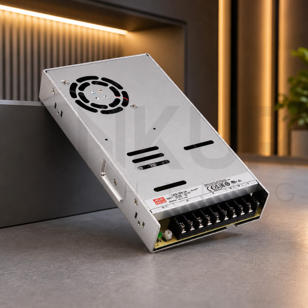MEANWELL LRS-450-24 SINGLE OUTPUT SWITCHING POWER SUPPLY DRIVER