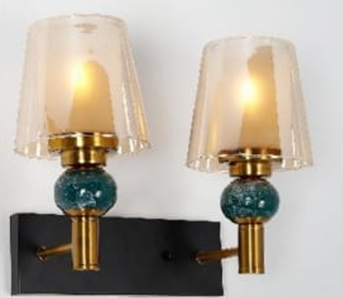 ANKUR SIREN VINTAGE ANTIQUE BRASS FINISH WALL LIGHT FOR HOME LIGHTING