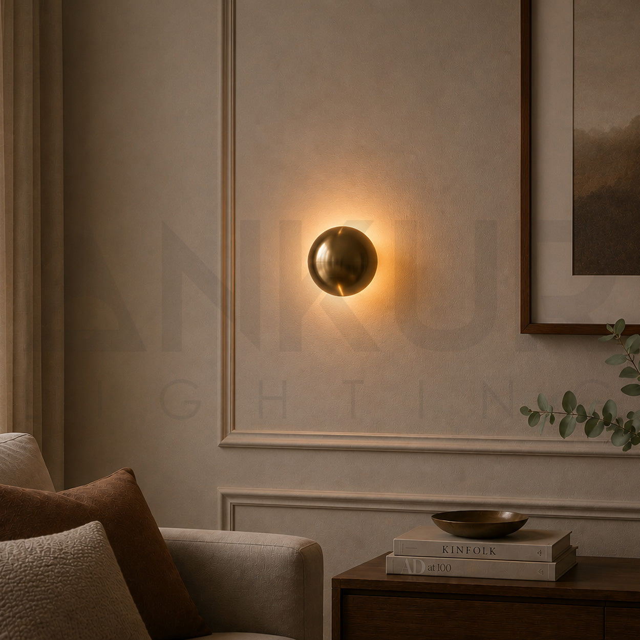 ANKUR ALATO METAL MODERN LED WALL LIGHT