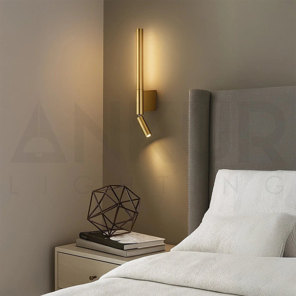 ANKUR ELVIS MODERN BEDSIDE LED WALL LIGHT