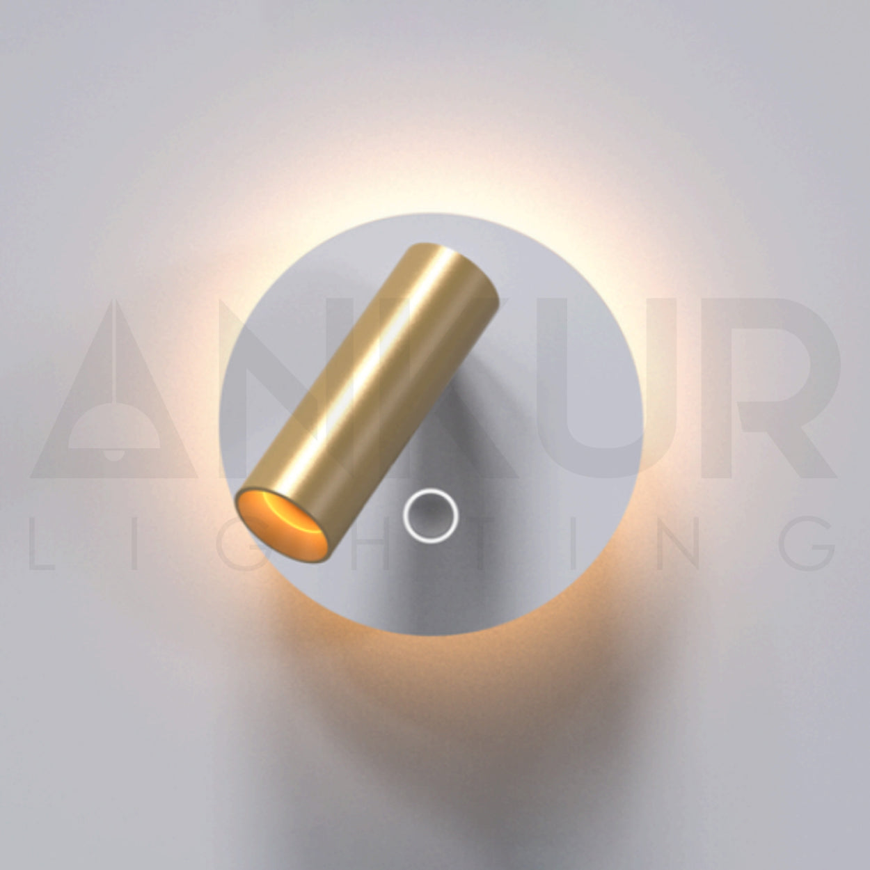 ANKUR AFFISSO KLEEN ROUND TOUCH DIMMING LED WALL LIGHT