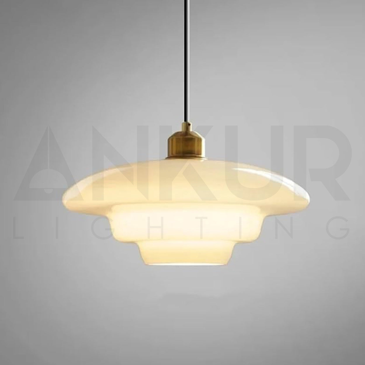 ANKUR SPARROW METAL MODERN MINIMILIST GLASS HANGING LIGHT FOR LUXURY HOME LIGHTING