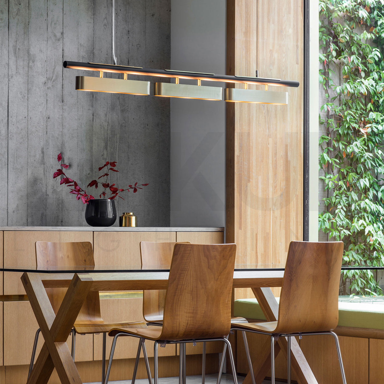 ANKUR COLT TRIPPLE LED PENDANT LIGHT FOR LIVING AND HOME LIGHTING