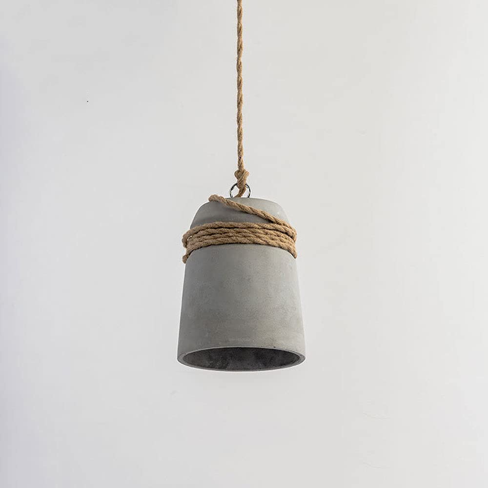 ANKUR SYLVAIN NORDIC RETRO LIGHTING CONCRETE BELL SHADE PENDANT CEILING LIGHT
