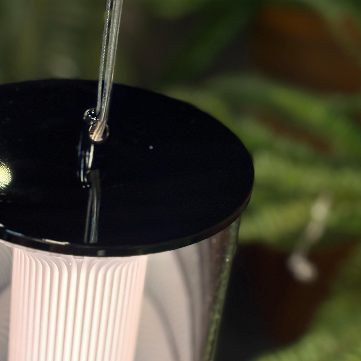 ANKUR CARLOTTA GLOW METAL AND GLASS LED HANGING LIGHT