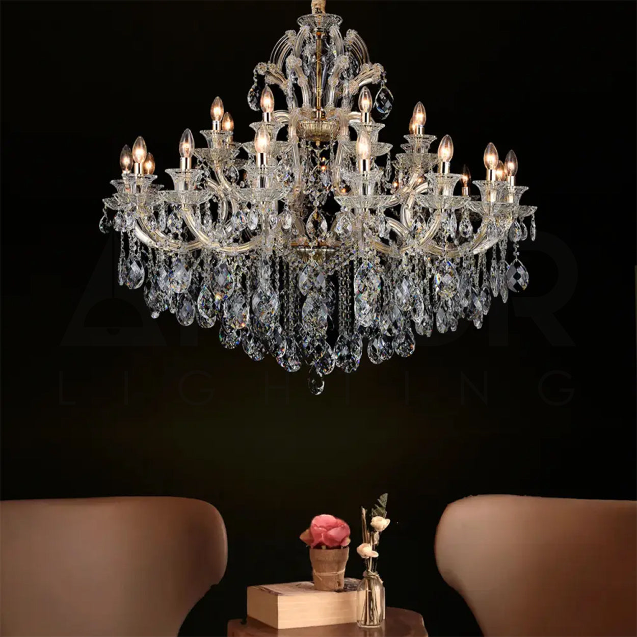 Ankur Maria 18 Lamp Italian Decorative Chandelier