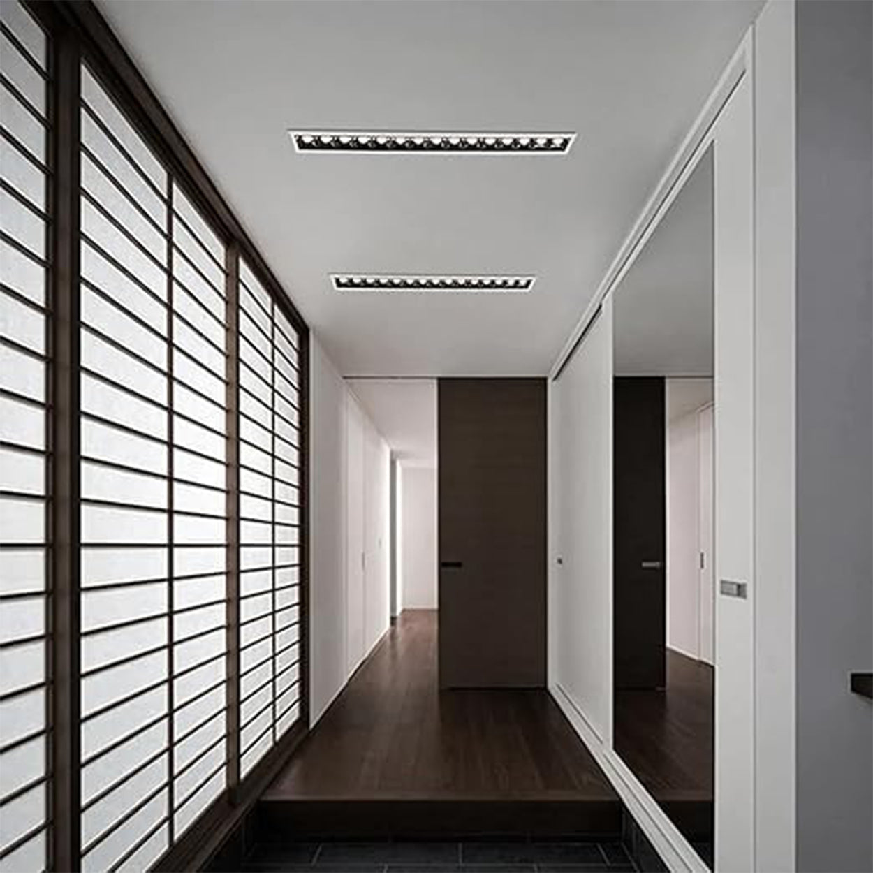 ANKUR LASERBLADE CLASSIC 5LP ANTI GLARE RECESSED LIGHT FOR OFFICE AND HOME LIGHTING