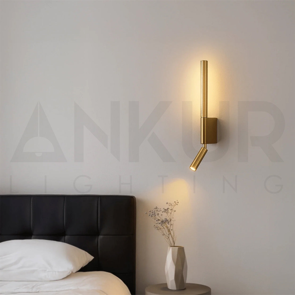 ANKUR ELVIS MODERN BEDSIDE LED WALL LIGHT