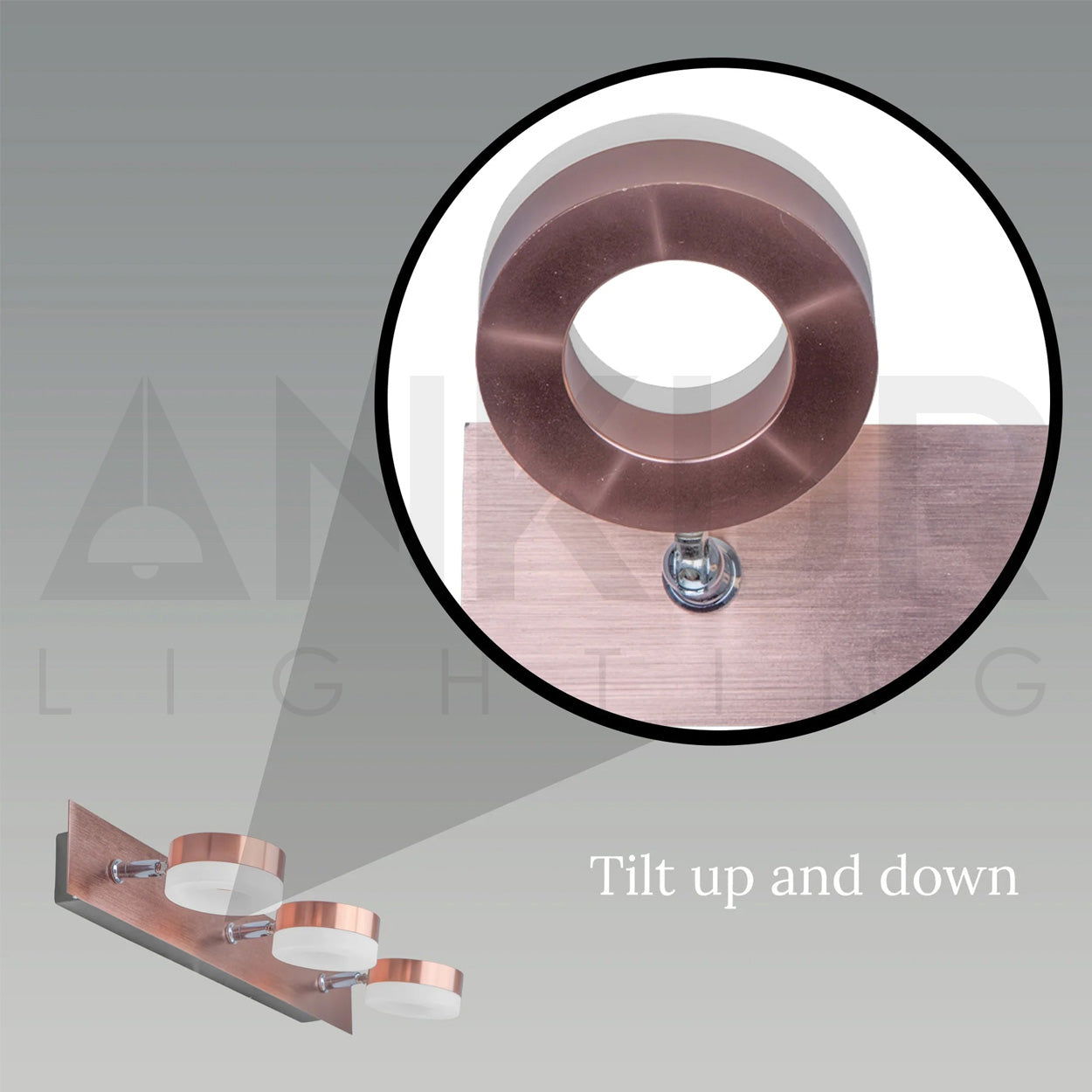 ANKUR DONUT CONTEMPORARY LED MIRROR AND PICTURE LIGHT FOR LIVING AND HOME LIGHTING