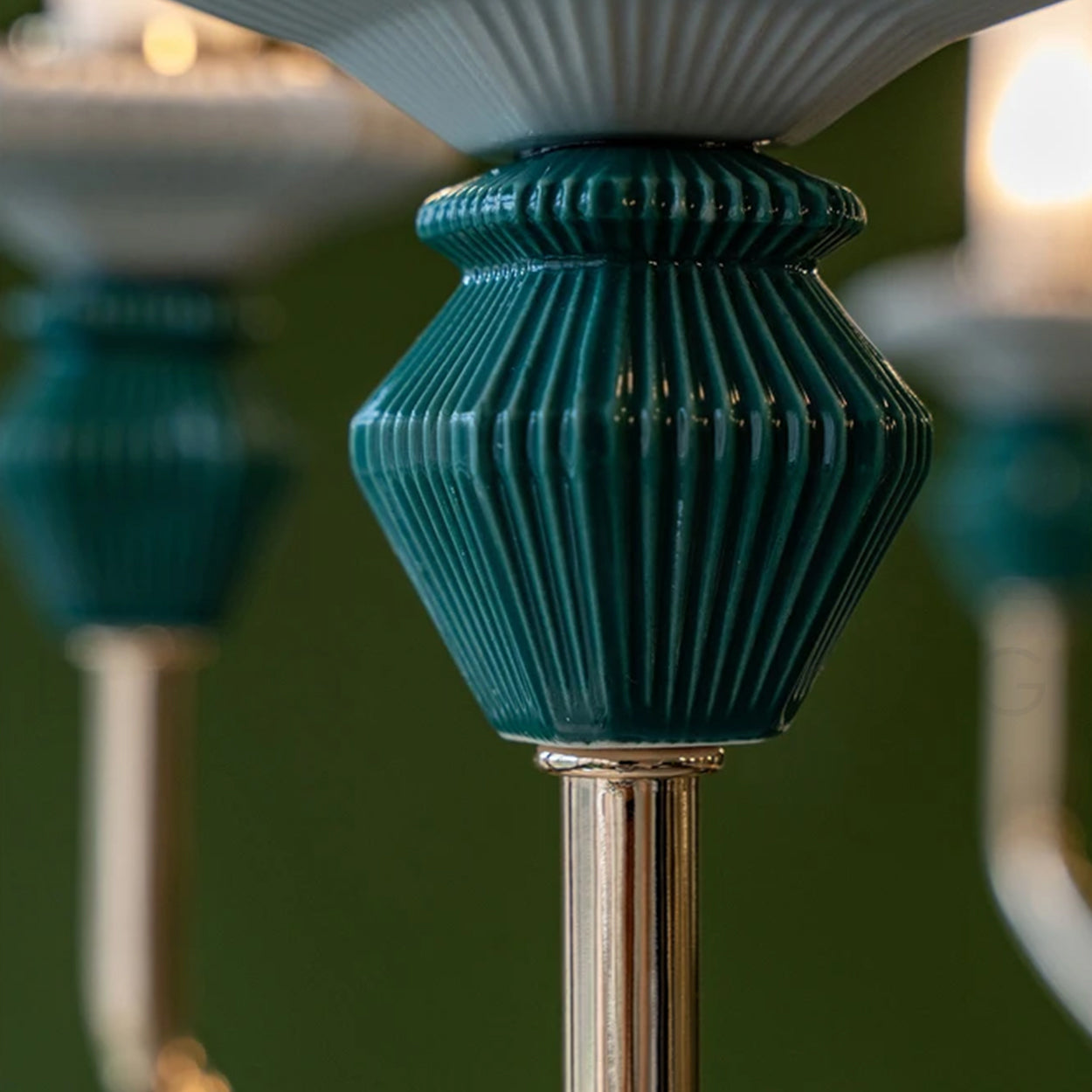 ANKUR STELLAIRE LARGE CEREMIC CLASSIC CHANDELIER FOR LUXURY HOMES