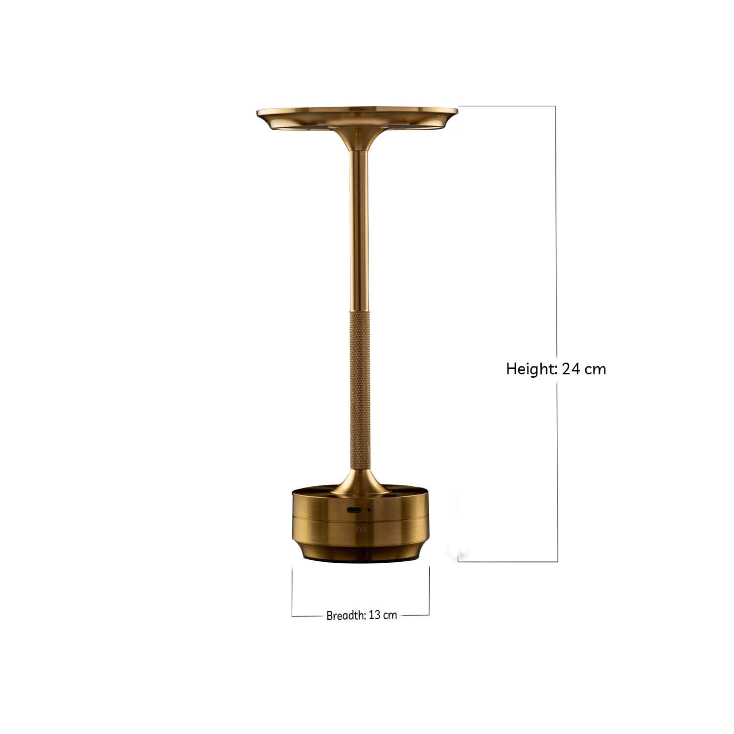 ANKUR UNPLUGGED VINTAGE RAY WIRELESS RECHARGABLE TABLE LAMP