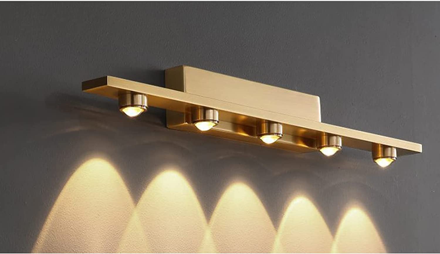 ANKUR RIVEN ANTIQUE GLARE MODERN LED MIRROR / PICTURE LIGHT
