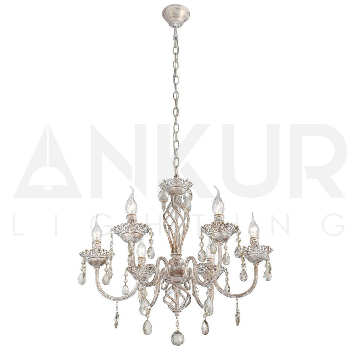 ANKUR PAPILIO CRYSTAL CHANDELIER FOR LUXURY HOME AND LIVING ROOM
