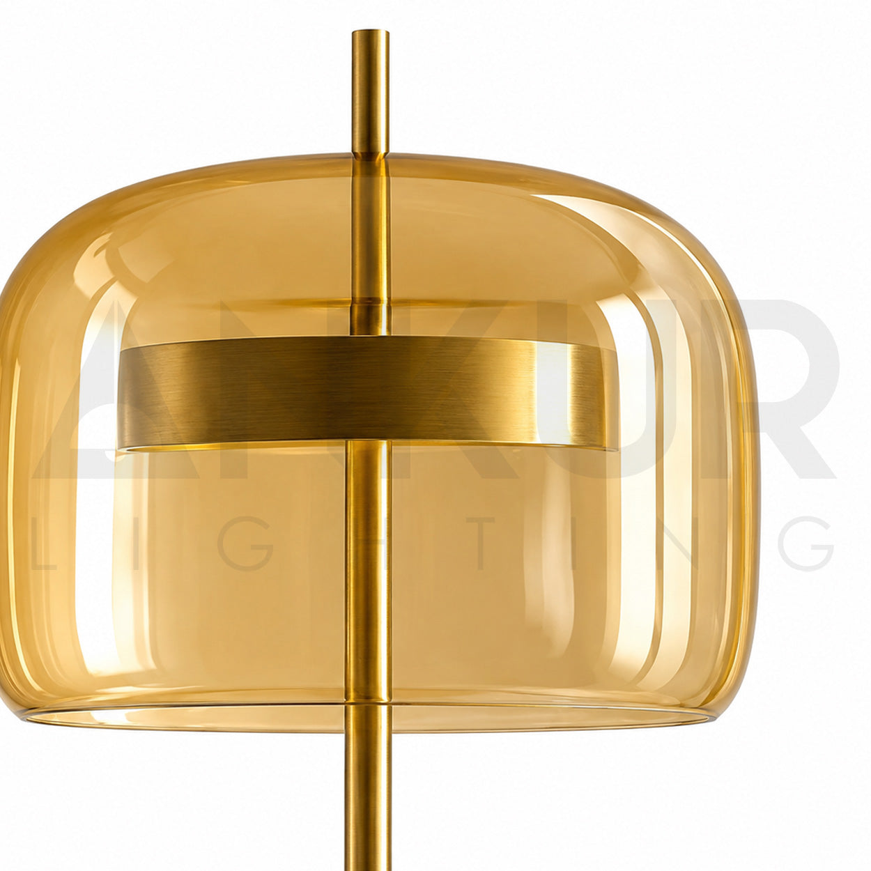 ANKUR JUBE CONTEMPORARY GLASS LED FLOOR LAMP