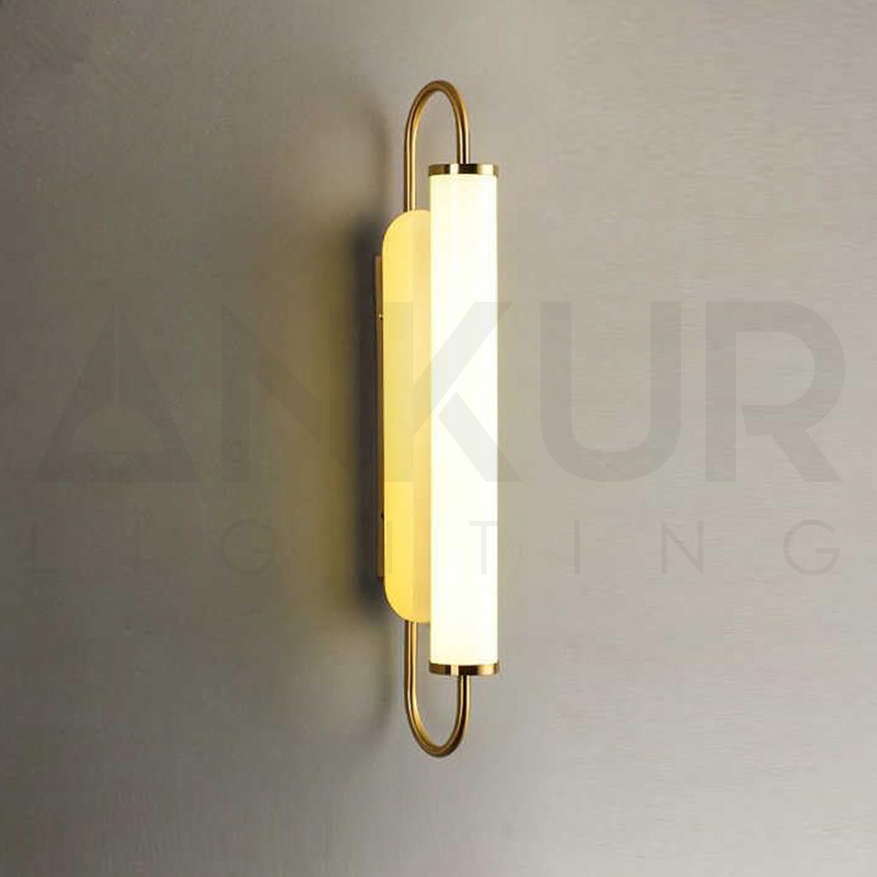 ANKUR TORUS MINIMILIST DESIGN MODERN METAL AND GLASS LED WALL LIGHT