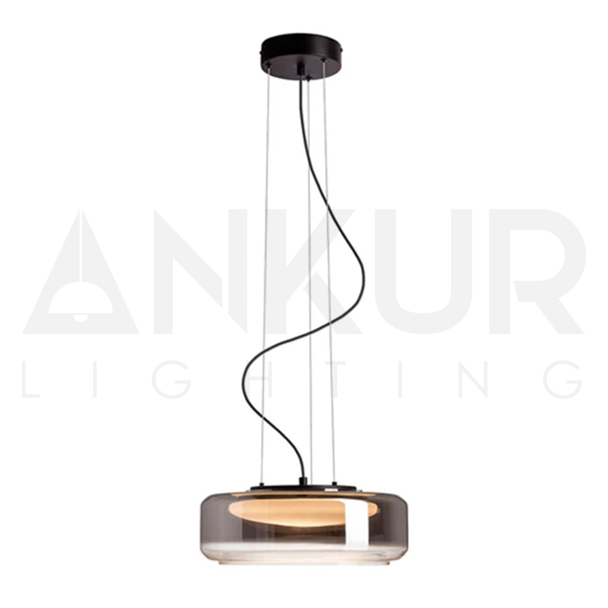ANKUR NIMBUS MODERN STYLE LUXURY GLASS PENDANT LIGHT FOR DINING AND LIVING AREA HANGING LIGHT
