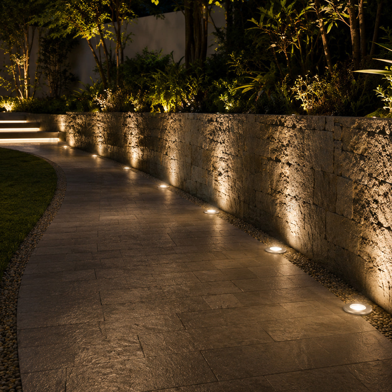 ANKUR LOTUS OUTDOOR GARDEN AND GROUND BURIAL LED LIGHT