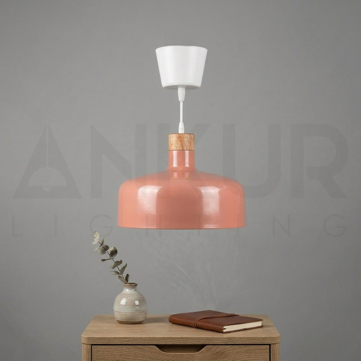 ANKUR ACACIA RVR NORDIC STYLE MILD STEEL PENDANT LIGHT