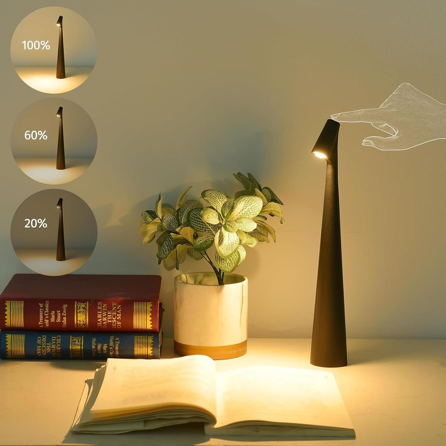 ANKUR UNPLUGGED MINIMA WIRELESS PORTABLE TABLE LAMP
