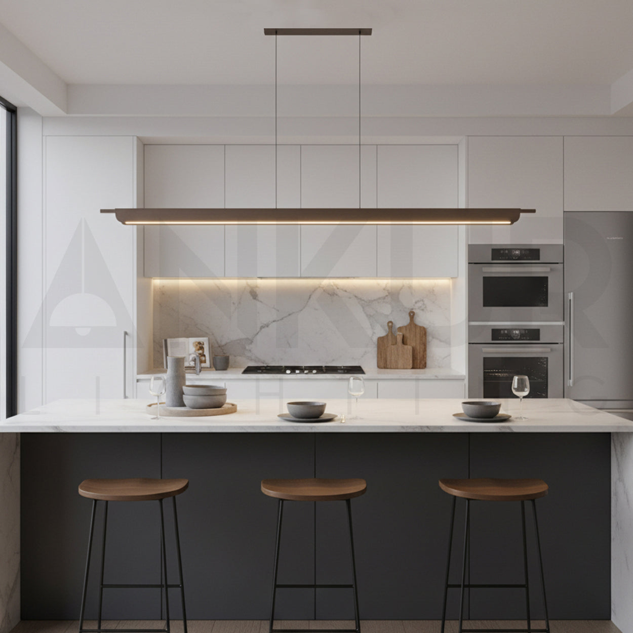 ANKUR VINCENZA 3CCT LED DIMMABLE WITH ADJUSTABLE LIFT FUNCTION HANGING LIGHT