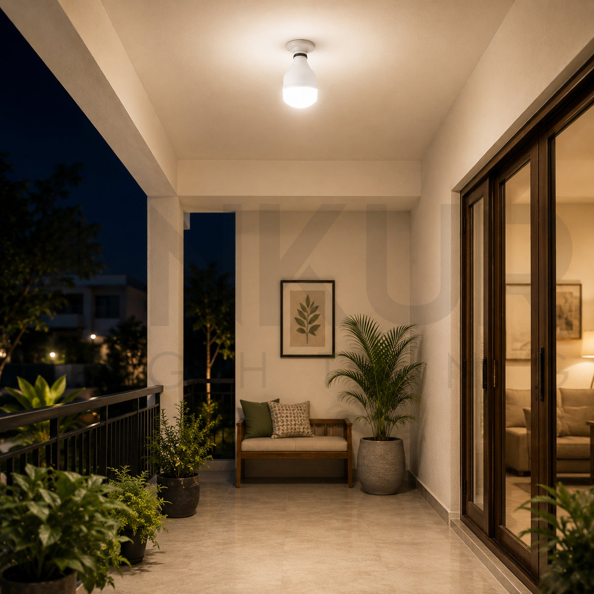 ANKUR 40W NATURAL WHITE B22 BULB | 4000K LED FOR INDOOR LIGHTING
