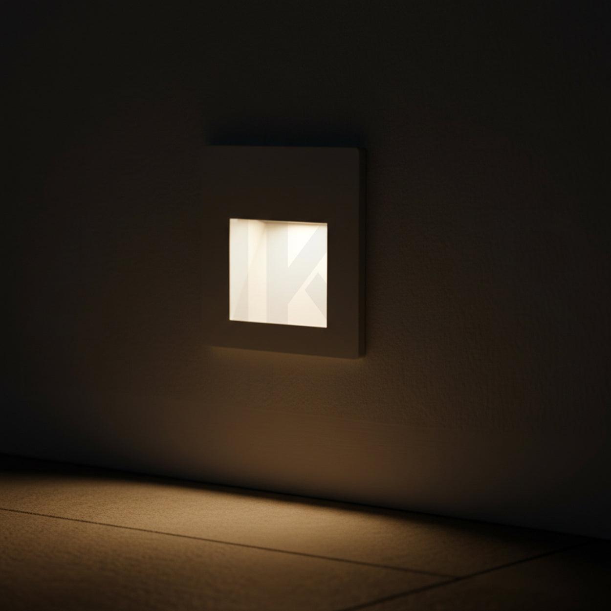 ANKUR MATRIX SQUARE SHAPE STEP LIGHT FOR INDOOR AND OUTDOOR LIGHTING