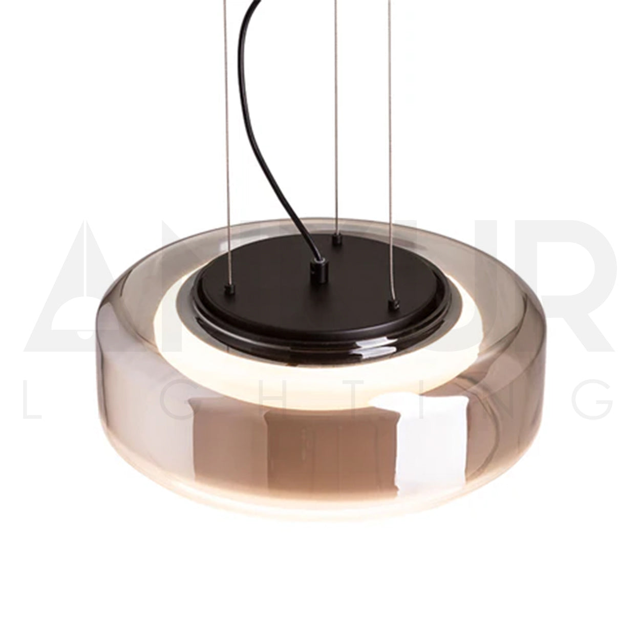 ANKUR NIMBUS MODERN STYLE LUXURY GLASS PENDANT LIGHT FOR DINING AND LIVING AREA HANGING LIGHT